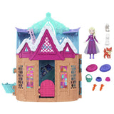 Disney Frozen playset with Elsa small doll and animal friends - British product