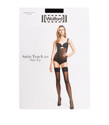 Harrods Wolford Satin Touch 20 Stay Up Thigh Highs- Buy online at McGrocer