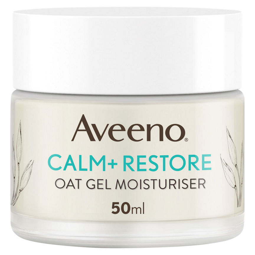 Aveeno Calm + Restore Oat Gel Moisturiser 50ml - McGrocer