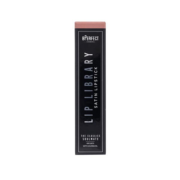 BPerfect Cosmetics Lip Library Soulmate Satin Lipstick - British product