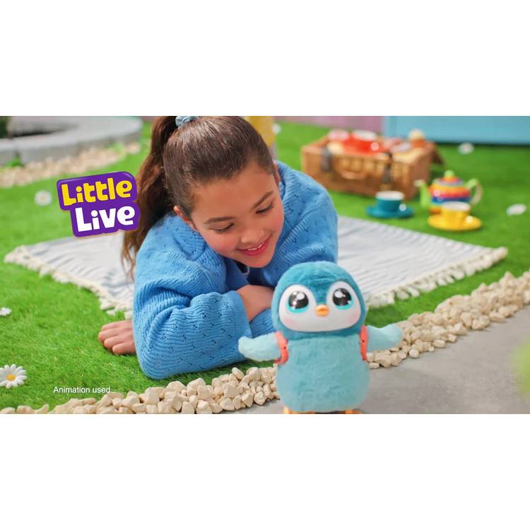 Little Live Pets Waddles interactive walking penguin toy (British brand)