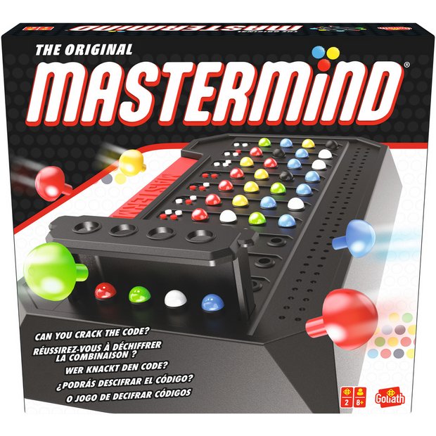 Mastermind board game secret colour code (British brand)