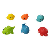 Chad Valley Bathtime 8 pack of soft sea creature bath toys, UK version