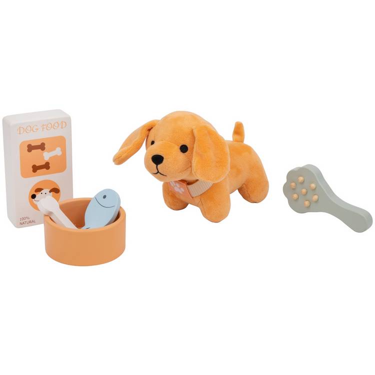 Chad Valley wooden pet care set for children - British product