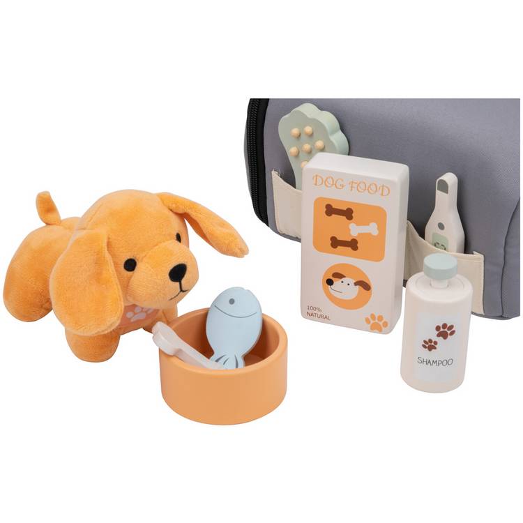 Chad Valley wooden pet care set for children - British product