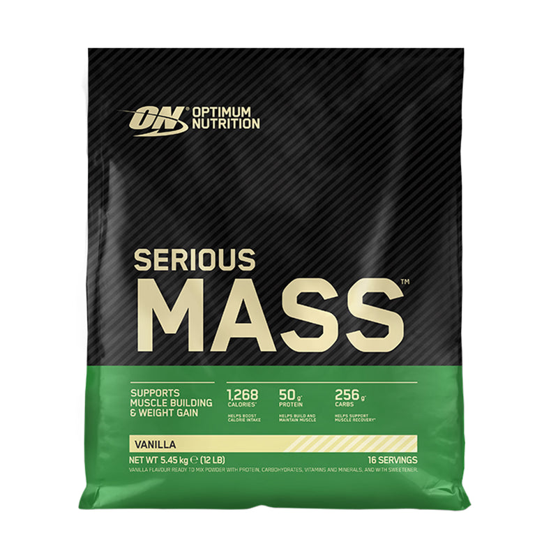 Optimum Nutrition Serious Mass Vanilla weight gainer 5.4kg (British brand)