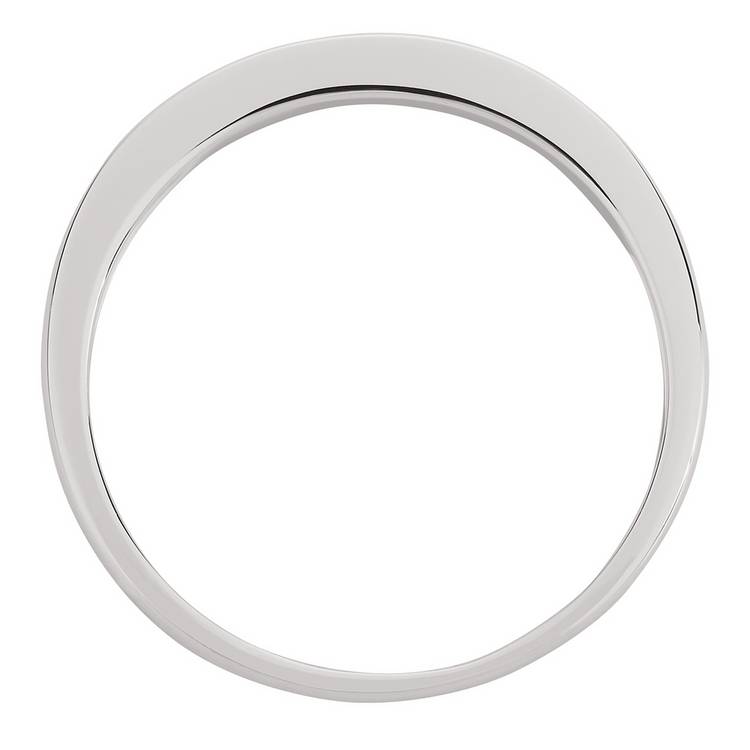 Revere white gold cubic zirconia eternity ring size H - British product