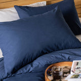 Argos Home Essentials Soft Touch Pillowcase Pair - Navy- Buy online at McGrocer