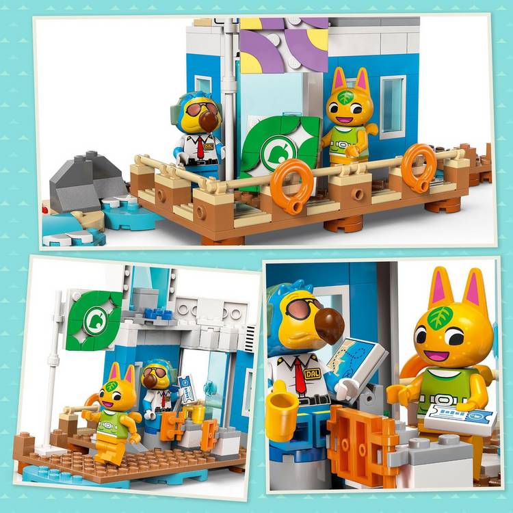 LEGO Animal Crossing Dodo Airlines Airport playset, UK version