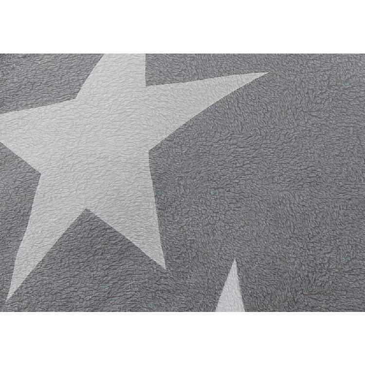 Argos Home fleece stars bedding set single grey and white (British brand)