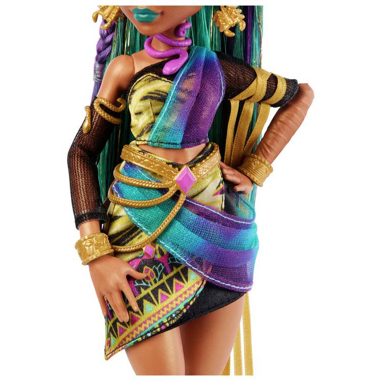 Monster High Nefera De Nile doll 32cm with pet scarab - British product