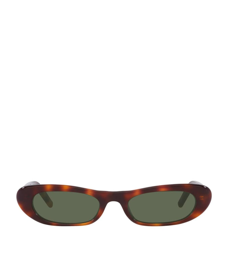 YSL oval sunglasses, designer eyewear imported from the UK