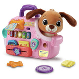 VTech Cutie Puppy Carrier interactive baby toy, UK version