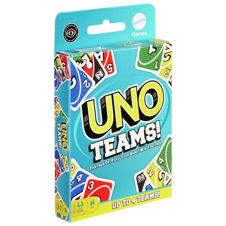 UNO Teams card game, UK version