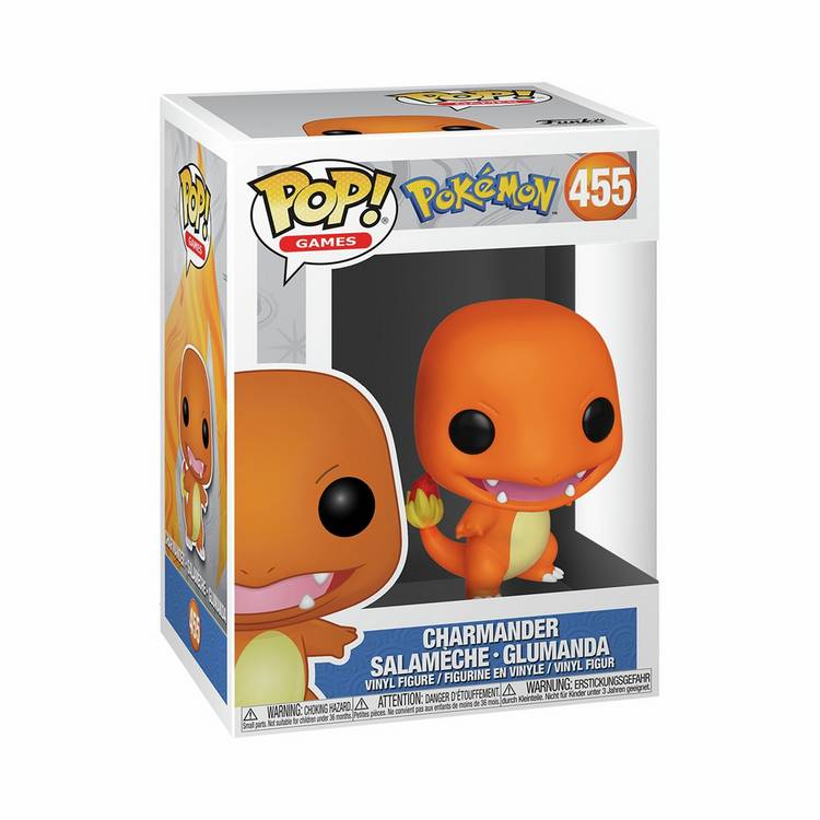 Funko POP Charmander figure 4 inch, imported from the UK