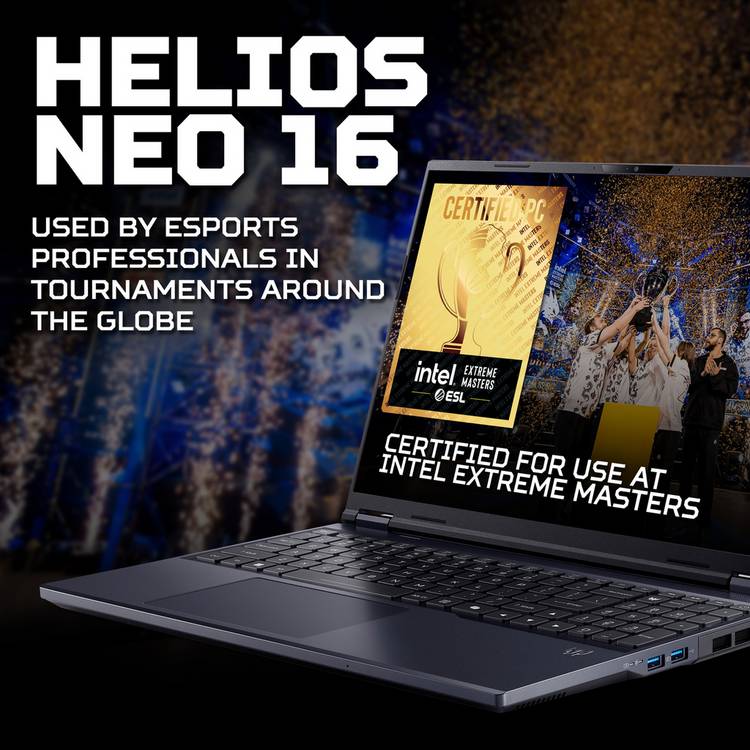 Acer Predator Helios Neo 16 gaming laptop 16 inch - British product