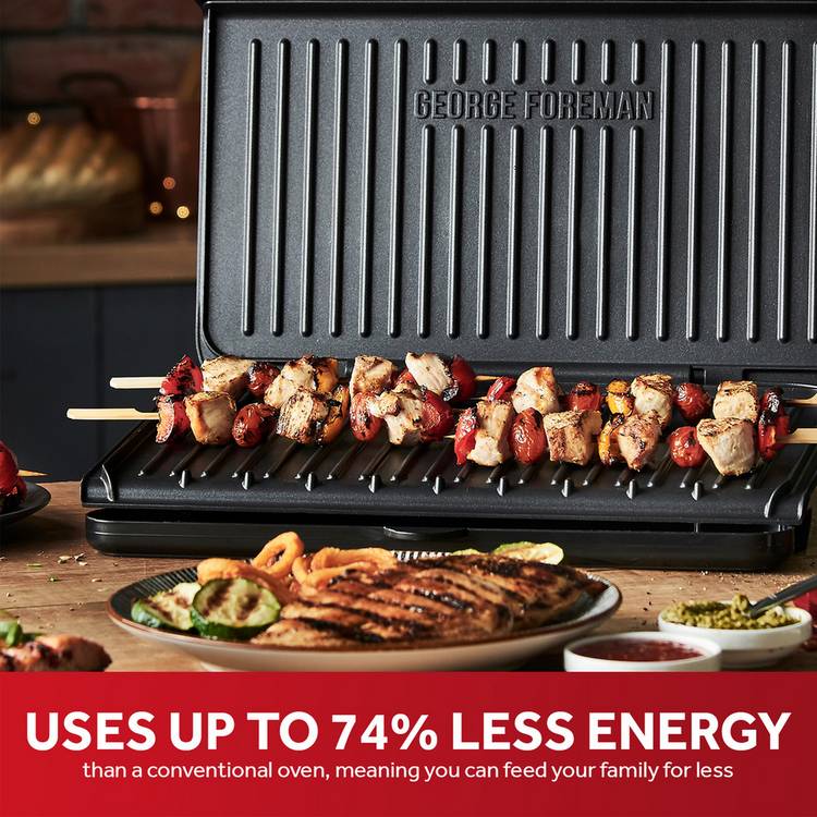 George Foreman Large Health Fit Grill 25820 - British product