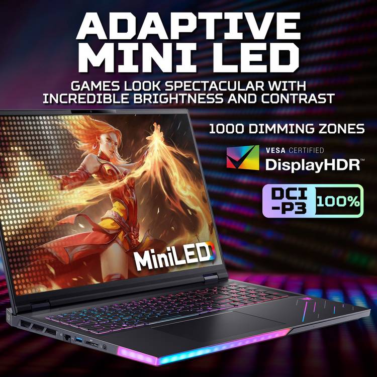 Acer Predator Helios 18 gaming laptop with RTX 5080 - British product