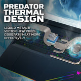 Acer Predator Helios 18 gaming laptop with RTX 5080 - British product