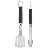Weber premium tool set spatula and tongs, imported from the UK