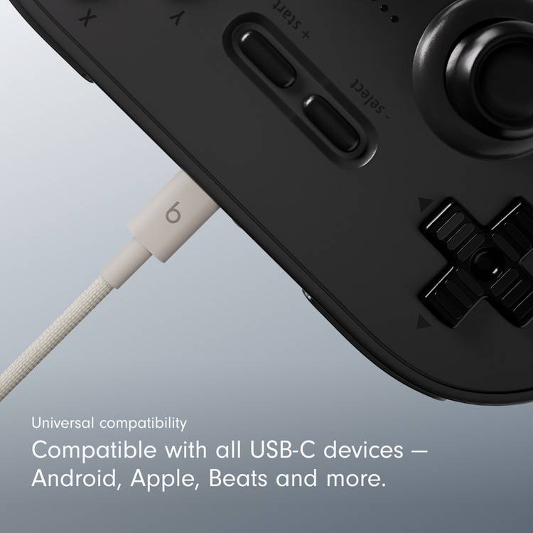 Beats woven charging cable 1.5m Surge Stone, UK version