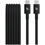 Beats 1.5m woven USB-C to USB-C cable in Bolt Black, UK version