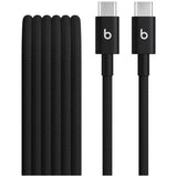 Beats 1.5m woven USB-C to USB-C cable in Bolt Black, UK version