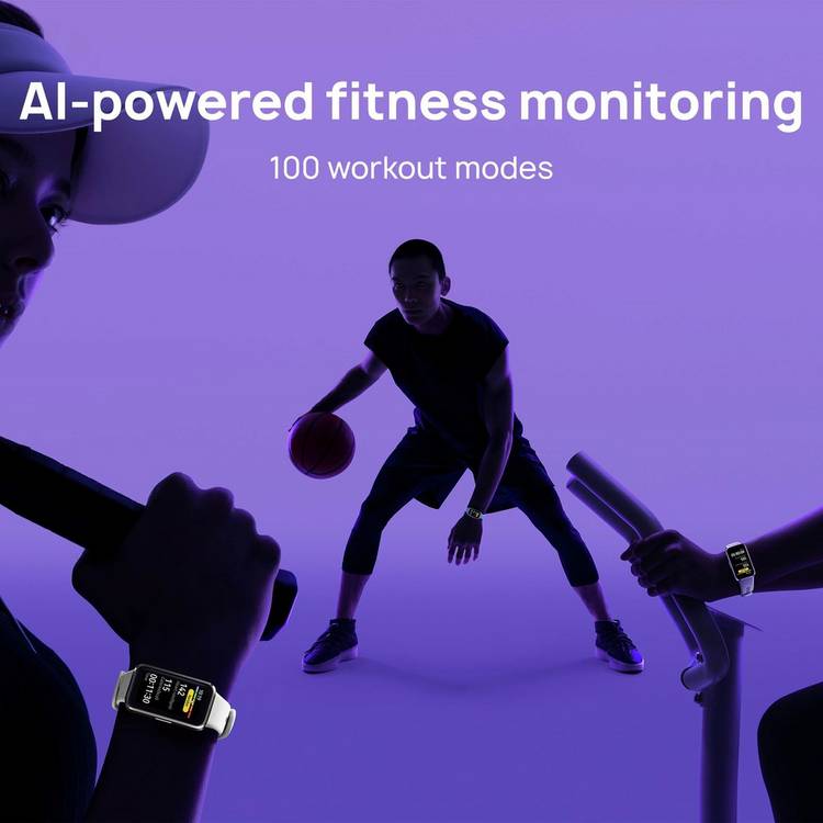 HUAWEI Band 10 smartwatch black fitness tracker (British brand)