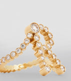 Sophie Bille Brahe yellow gold diamond Ensemble R ring - British product