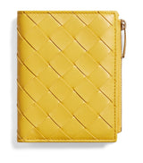 Harrods Bottega Veneta Small Leather Intrecciato Bifold Wallet- Buy online at McGrocer