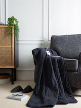 Next Slumberdown Blue Comfy Hugs 10 Temperature Settings Heated Throw- Buy online at McGrocer