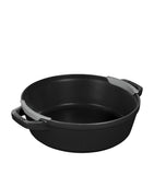 Staub 3-piece round stackable cast iron cocotte set with 1.9L, 2.9L, and 4L capacities (British brand)