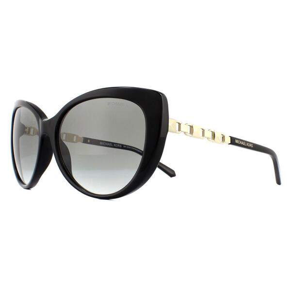 Michael Kors Galapagos MK2092 schwarze Sonnenbrille, britische Version