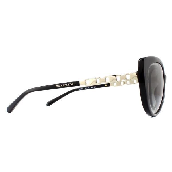 Michael Kors Galapagos MK2092 schwarze Sonnenbrille, britische Version