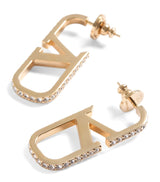 Harrods Valentino Garavani Large VLogo Signature Hoop Earrings- Buy online at McGrocer
