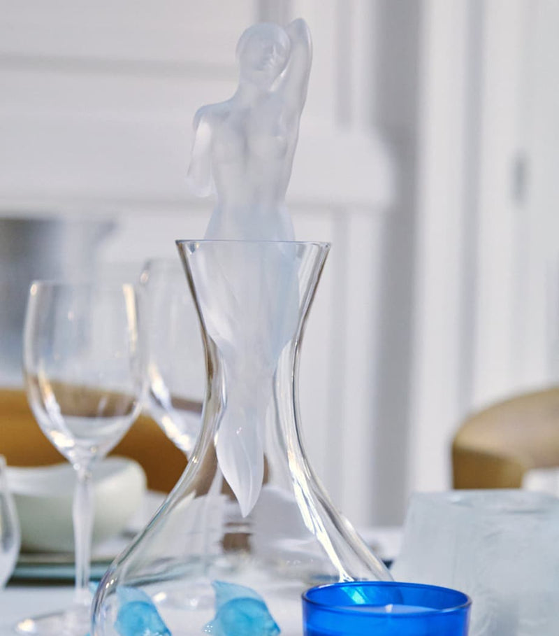 Lalique Crystal Aphrodite Decanter 1.5L, UK version