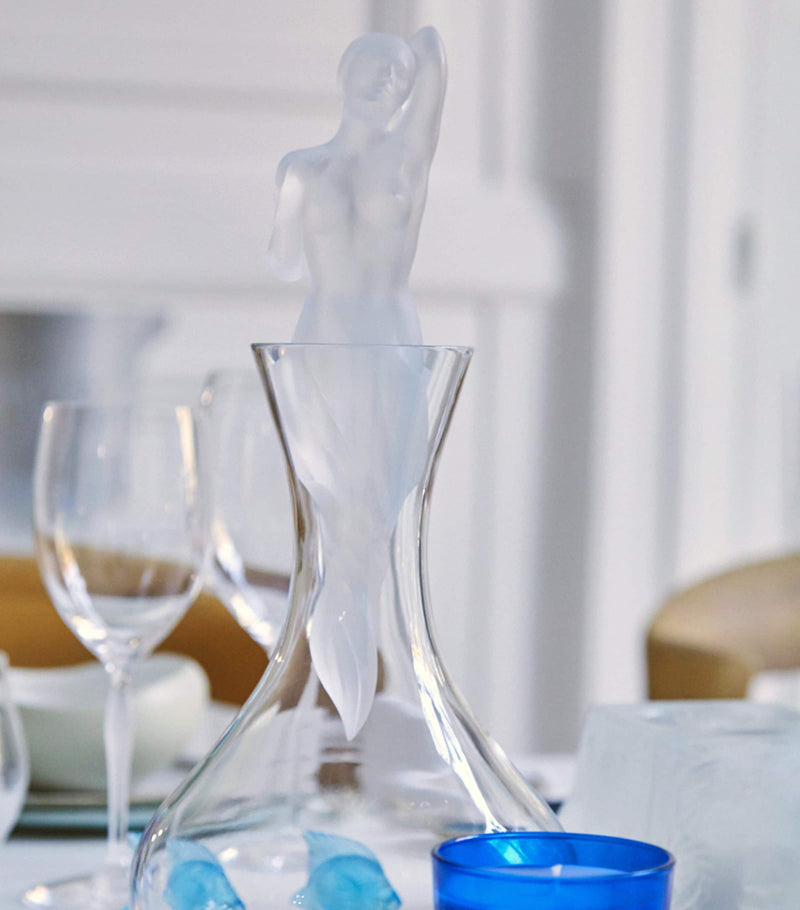 Lalique Crystal Aphrodite Decanter 1.5L, UK version
