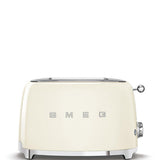Smeg stovetop kettle and toaster set in cream, UK version