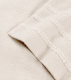 Hamam ribbed alpaca wool cushion case 50x50cm, imported from the UK