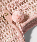 Miu Miu Crochet Ivy cross-body bag - imported from the UK