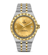 Harrods TUDOR Royal Stainless Steel and Yellow Gold Watch 36mm- Buy online at McGrocer