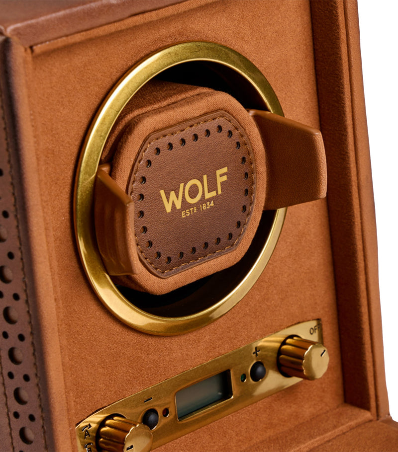WOLF Brogue single watch winder, UK version