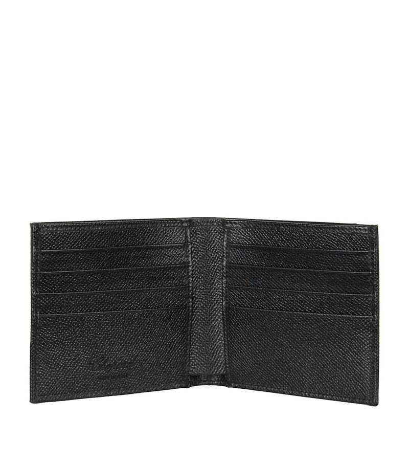 Chopard Il Classico bifold wallet in textured leather, UK version