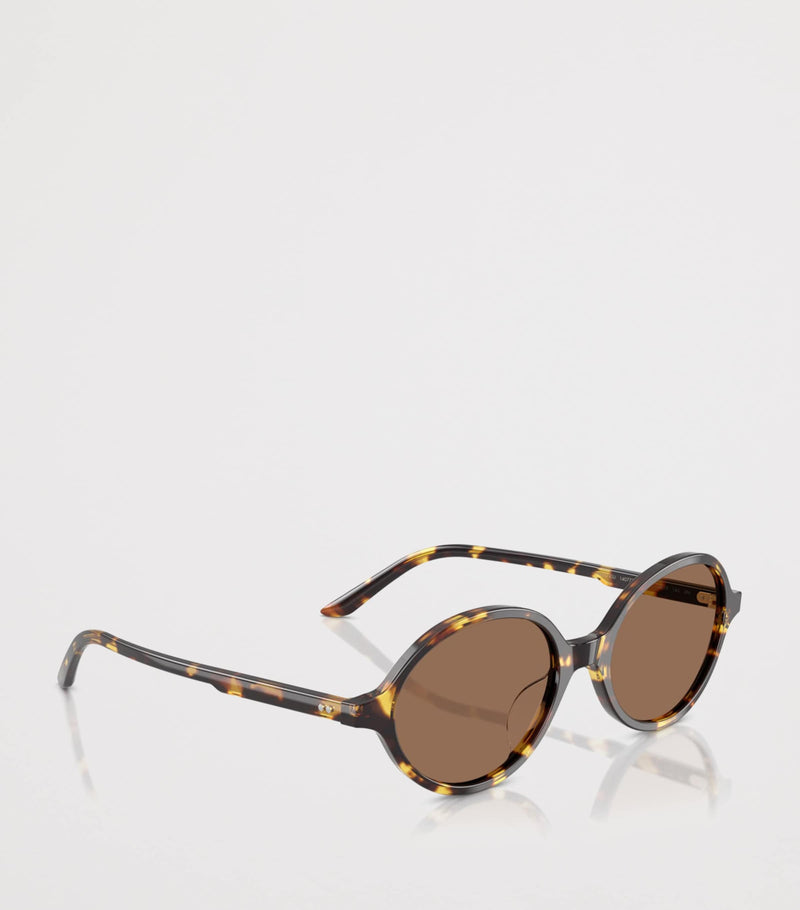 Oliver Peoples Khaite oval sunglasses - British product