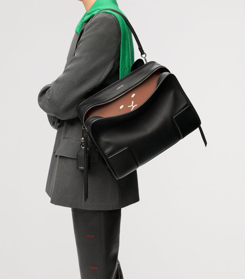LOEWE Amazona 180 shoulder bag calfskin suede animal face - British product