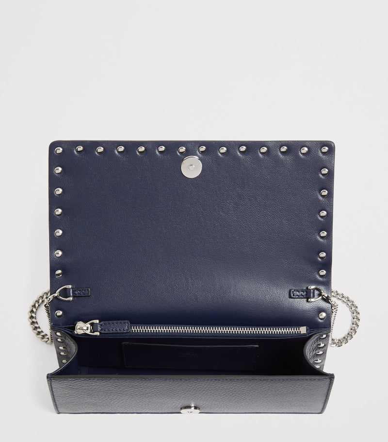 Valentino Garavani Rockstud chain wallet, UK version