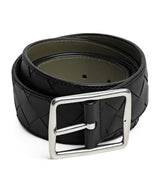 Harrods Bottega Veneta Leather Reverso Belt- Buy online at McGrocer