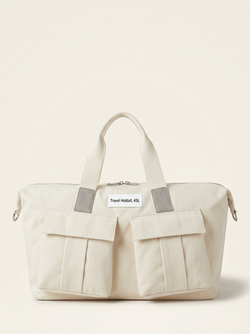 Mulberry Heritage Waxed Cotton Day Clipper Holdall in Dark Moss, imported from the UK