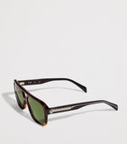 Maje acetate square aviator sunglasses, UK version