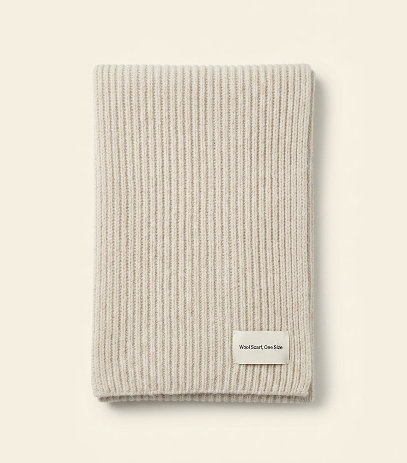 Prada virgin wool logo scarf 160cm x 80cm - British product